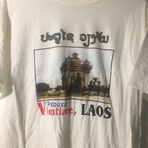 Laos tourism shirt